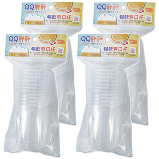 皮久熊 BEERBEAR Q胖暢飲爽口杯 MY-8831 11.5 x 9.5cm, 500ml, 12個, 4包