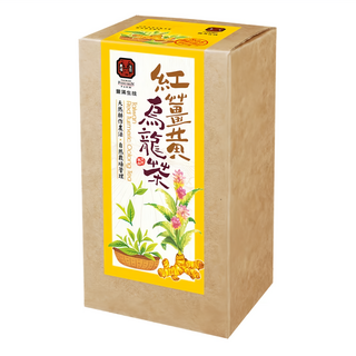 豐滿生技 紅薑黃烏龍茶 台灣製造, 3.5g, 10包, 1盒