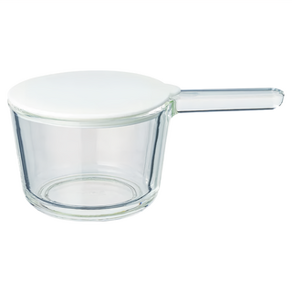 HARIO 好璃奧 清透玻璃迷你鍋, 110mm, 透明色, 1個