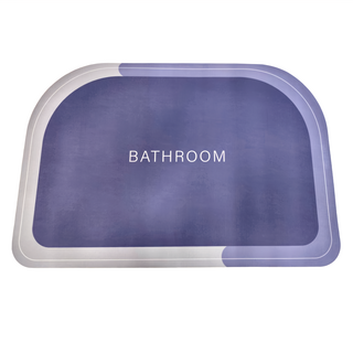 寢室安居 軟式珪藻土地墊, 煙波藍