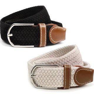 Tübingen Smith BM-C 男女通用休閒彈性網眼編織皮帶組