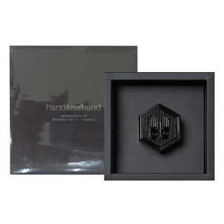 handhandhand 車用擴香盒組, 檀木, 1個