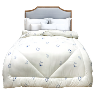 INDIAN 印地安 貴族100%純羊毛冬被, 1個, 白色