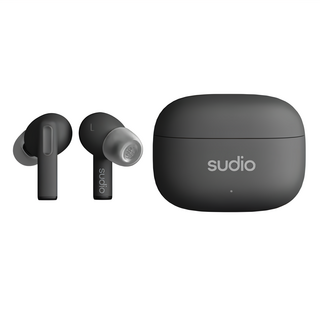 Sudio 真無線藍牙耳機 光滑手感 舒適貼耳, A1 Pro, 黑色