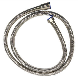 304不鏽鋼軟管 活動式接頭 耐用材質 增加出水量, 1.5m, 不鏽鋼原色