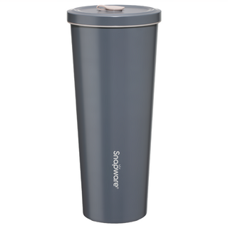 Corelle Brands 康寧餐具 Snapware 陶瓷不鏽鋼真空保溫吸管杯 附細吸管 + 杯套, 暮光之城, 800ml, 1個