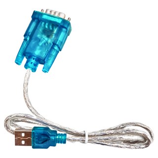 Neon 台灣霓虹 USB轉RS-232轉接線 EUR1 綠色 線長70cm, 1條