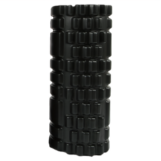 S-SportPlus+ 月牙瑜珈柱 黑色 肌肉放鬆 運動舒緩, 短33, 1個