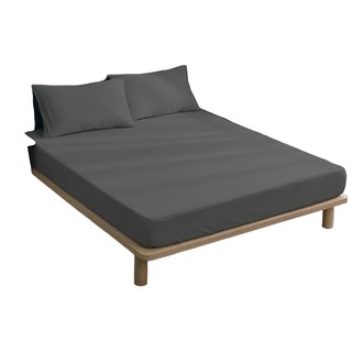 Ishur 伊舒爾 銀離子防水保潔墊, 100% Polyester, Advanta專利防水透氣科技薄膜, 7尺, 深灰色