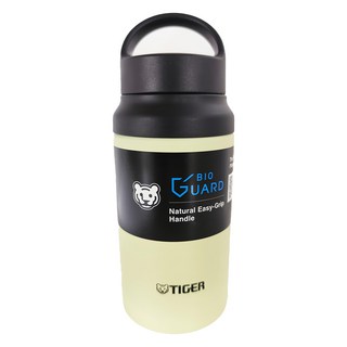 TIGER 虎牌 運動型保溫瓶 MCZ-S040, 400ml 萊姆黃 不鏽鋼SUS304, 1個