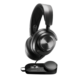 Steelseries 賽睿 Arctis Nova Pro 有線電競耳機麥克風，Nova Pro 音效系統，第二代 GameDAC, 61527, 黑色