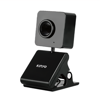 Kinyo 網路攝影機 線長1.3m 53 x 38 x 80mm 60g, PCM-550, 1台