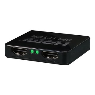 DigiFusion 伽利略 HDMI 4K2K 影音分配器 1進2出 支援HDMI 1.4a, 黑色系, 1個