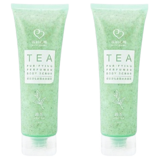 MY SCHEMING 我的心機 身體去角質霜 綠茶淨化, 250ml, 2件