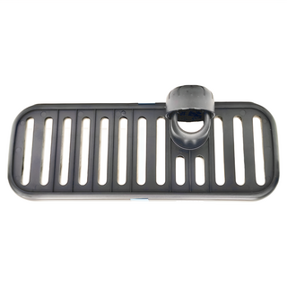 高質水龍頭不鏽鋼置物架 加長款, 黑色, 1個