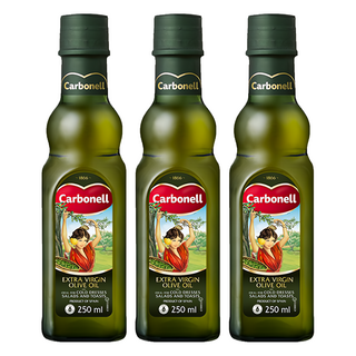 Carbonell 康寶娜特級初榨橄欖油，適合生食涼拌，250ml, 3瓶