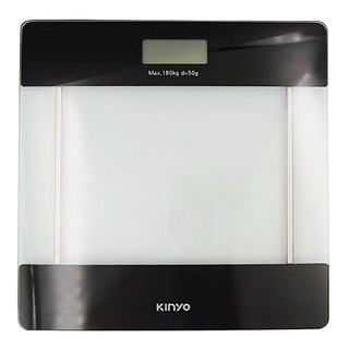 Kinyo 簡約經典透明體重計, DS-6560, 簡約經典透明, 1個