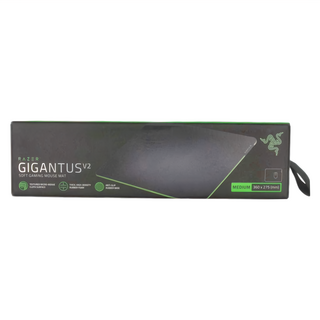 RAZER 雷蛇 Gigantus V2 遊戲滑鼠墊，紋理細緻，柔軟舒適，防滑橡膠底座，M號 360 x 275 mm, RZ02-0330, 1個