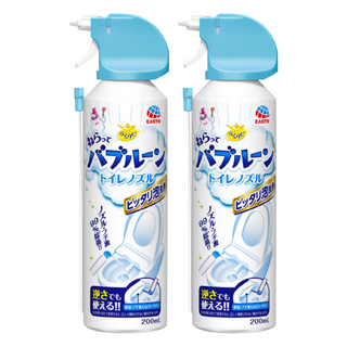 EARTH 地球製藥 馬桶強力發泡清潔泡泡噴霧 200ml, 2瓶