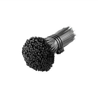 尼龍束帶 12號 8 x 500mm(寬7.6) 100條, 黑色, 1包