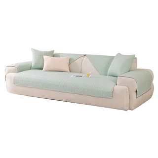 Mass 生活好物 冰絲乳膠涼感防滑沙發墊 三人座