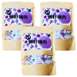 同正 紫蘇無籽梅肉 150g, 3袋