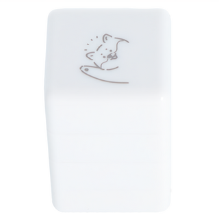 sun-star 日本進口 文具大賞 可愛動物三連拍浸透印章 柴犬 3件組 手帳裝飾 卡片製作, 深灰色, 1組