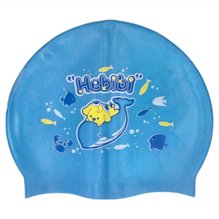 SUCCESS 成功 比比狗 兒童矽膠泳帽 - 藍色, A660, 1個