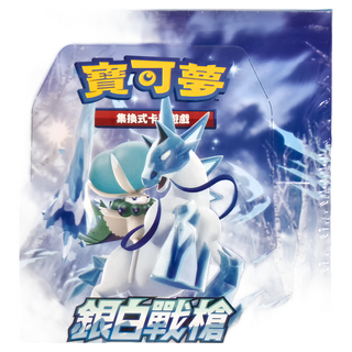 Nintendo 任天堂 寶可夢集換式卡牌遊戲 S6H F 劍&盾 銀白戰槍 30包/盒, 1盒