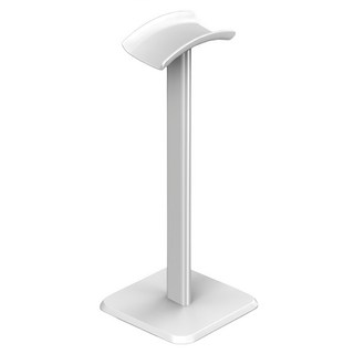 UniSync Z6頭戴耳機支架, 可拆卸展示架, 弧形收納架, 鋁合金材質, Z6, 白色, 1個