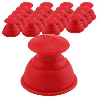 上手家居 4入組 軟式矽膠拔罐器, 刮痧/軟拔罐/滑罐/拔罐杯-小號, 20個