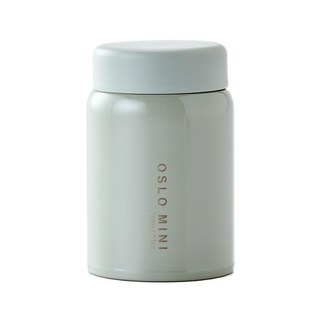 OSLO 迷你食物保溫罐, 綠色, 280ml, 1個