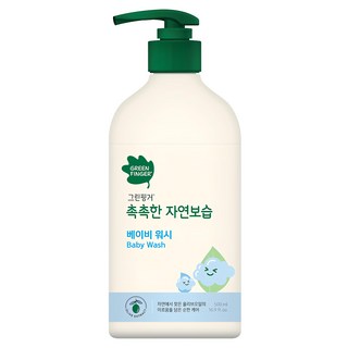 GREEN FINGER 綠手指 Baby Wash 嬰兒沐浴乳 500ml, 1瓶