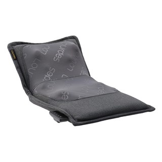 LOURDES V型溫感指壓按摩椅墊 AX-HPL368 煙燻灰 輕巧方便