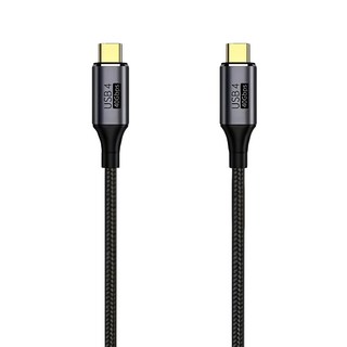 魔宙 USB4 8K 60Hz 40Gbps 100W大功率 高速影音傳輸線, 直頭, 1.2m, 1條