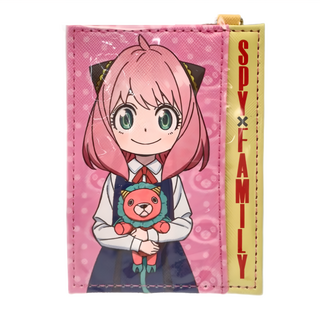 間諜家家酒 皮質多功能票卡夾，尺寸11x8x0.8cm, 1個