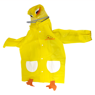 Mini嚴選 立體卡通兒童雨衣 鴨鴨, CN0146-Y-S