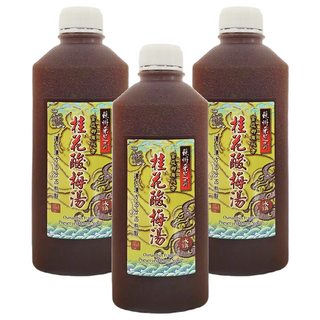 蘇州采芝齋 桂花酸梅湯 宮廷御用秘方, 930ml, 3瓶