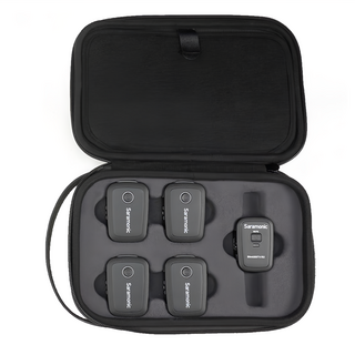 Saramonic 楓笛 Blink500 T4 一對四無線麥克風系統, 2.4GHz穩定傳輸，多人錄音首選, 1組