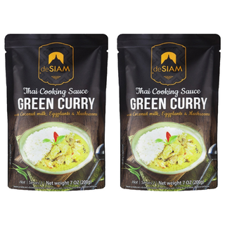 deSIAM 泰式綠咖哩調理醬包, 200g, 2包
