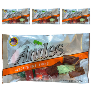 Andes 安迪士 綜合可可薄片, 35片, 165g, 4包