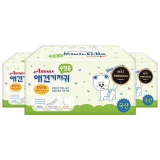 Amons 優質公犬專用尿布, 中型犬, 3包, 10片
