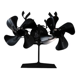 麋鹿暖爐熱能風扇, 陽極氧化鋁材質，4葉片