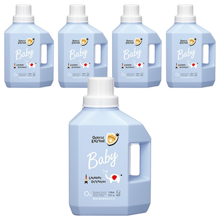 KU.KU Duckbill 酷咕鴨 Baby酵素洗衣精 溫和不刺激, 1.2L, 5瓶