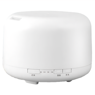 職日生 無印風香氛機 日系水氧機, 單一商品, 七彩款 白色, 500ml, 1個