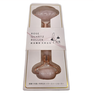 BEAUTYOUNG 妝漾 冰晶玉石按摩滾輪, 天然粉晶玉石, A336, 1個