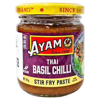 AYAM 雄雞標 泰式羅勒辣椒醬 185g, 1罐