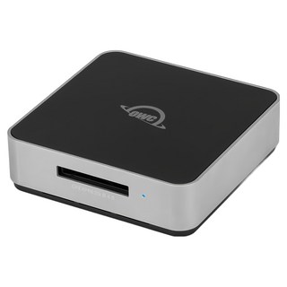 OWC Atlas CFexpress 4.0 Type B 讀卡機 USB4 40Gb/s, 黑色 + 灰色, OWCTCCFXB4RDR, 1個