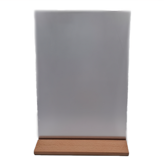 斜面木座壓克力立牌 L型直式, A4, 1個