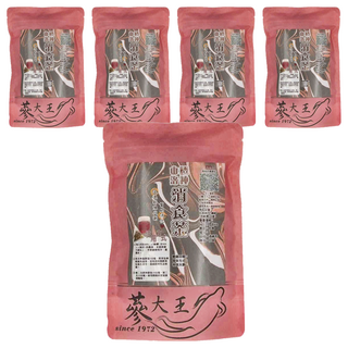 蔘大王 山楂洛神消食茶包, 6g, 10包, 5袋